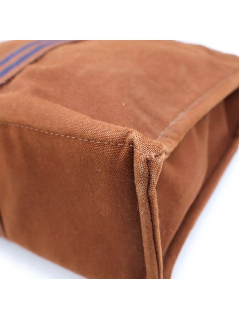 Hermes Fourre Tout MM Canvas Tote Bag Brown - Picture 5 of 8